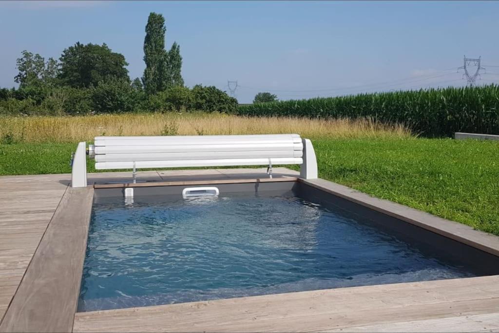Maison Passive Avec Piscine Proche Colmar Logelheim Buitenkant foto